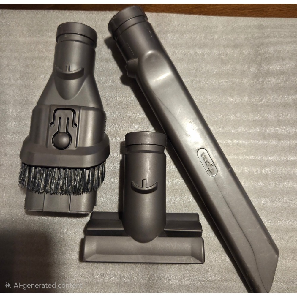 Dyson Vacuum Attachment‎ Set Crevice Tool Combination Brush Upholstery Tool 3pc